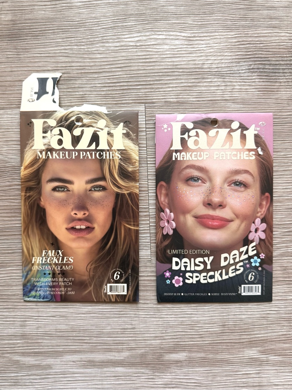 Fazit Daisy Daze Sparkle Freckles Speckles and Faux Freckles Makeup Patches